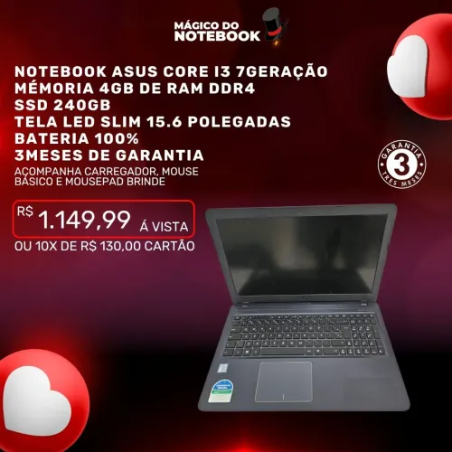 Notebook Asus Core i3