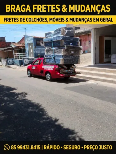 Braga fretes e mudanças - fortaleza e região metropolitana
