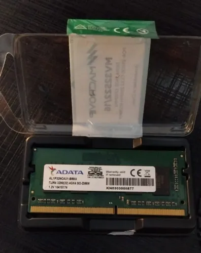 Memória RAM 4GB DDR4 3200MHz ADATA Original Lenovo - Para Notebook