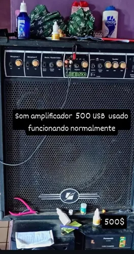 Som amplificador 500 USB frahm