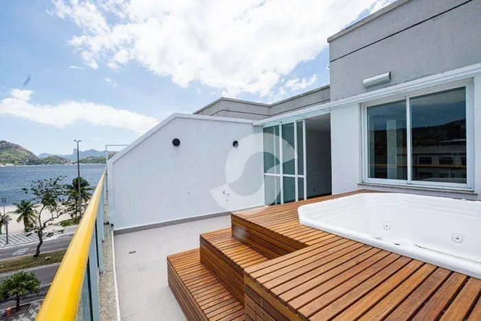 Cobertura com 2 dormitórios à venda, 185 m² por R$ 1.490.000,00 - São Francisco - Niterói/