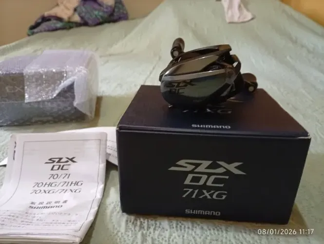 Carretilha Shimano SLX 71 DC HG esquerda 