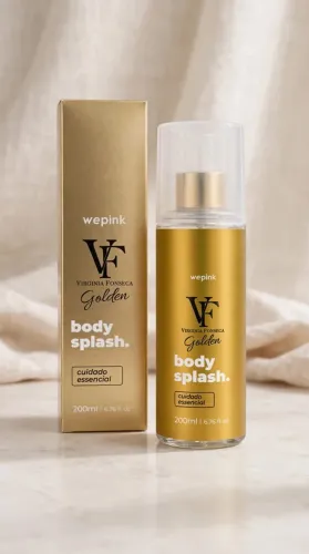 Body Splash WePink Golden Virginia Fonseca 200ml - Original Lacrado - Pronta Entrega