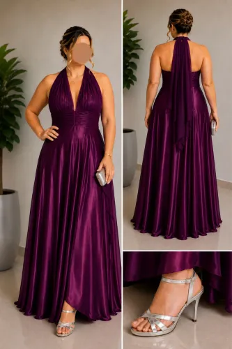 Vestido de Festa Longo GG - Veste 44