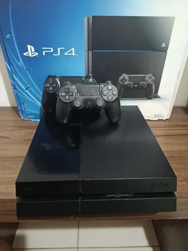 PS4 Desbloqueado Gold Hen Fat 500 GB,em excelente estado 