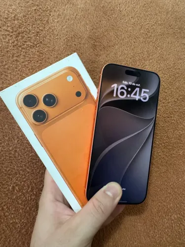 Iphone 17 pro max impecável 
