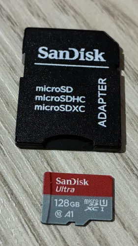 Cartão De Memoria 128gb Sandisk MicroSDHC