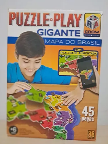 Pluzze play - Mapa do Brasil - Grow