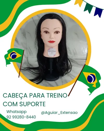 CABEÇA PARA TREINO DE CABELEIREIROS CURSOS