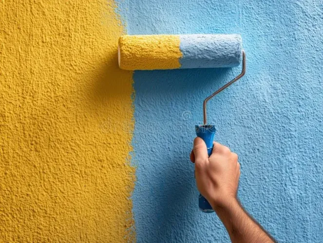 Pintura e pedreiro