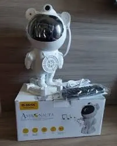 MINI projetor astronauta com controle remoto