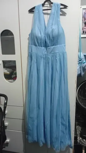 Vestido de festa plus size