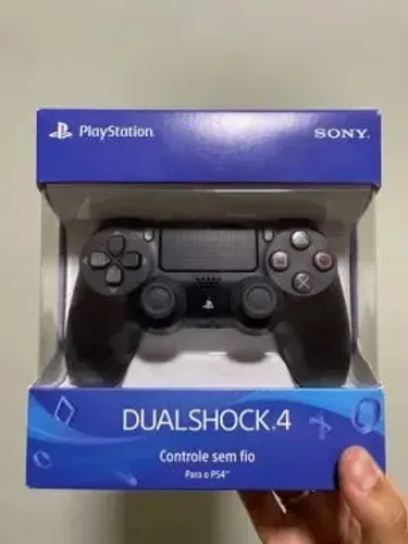 Controle de Ps4 - 1ª Linha - Novo