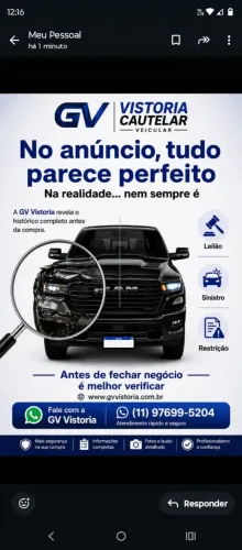 GV VISTORIA CONSULTORIA E AVALIAÇÃO AUTOMOTIVO 