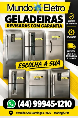 Geladeira INOX - leia o anúncio POR COMPLETO