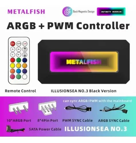 CONTROLADORA DE FAN RGB