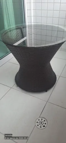 Mesa de vime 65x70