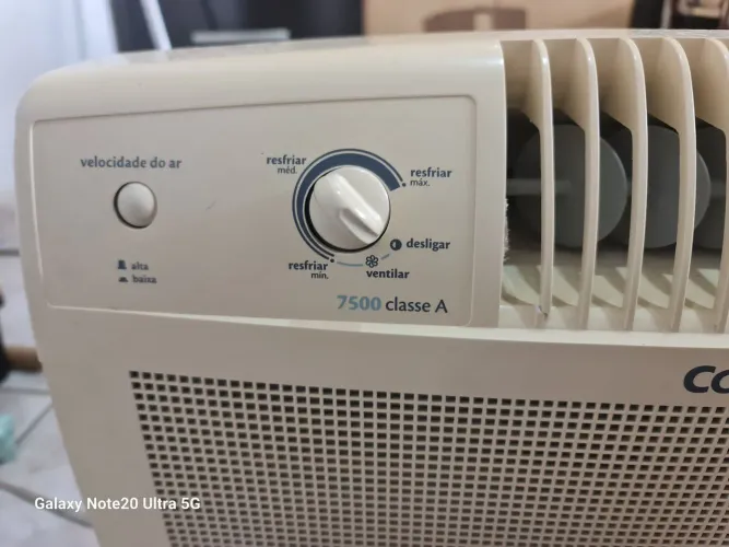 Ar condicionado consul 7.500 btus gelando muito 110v