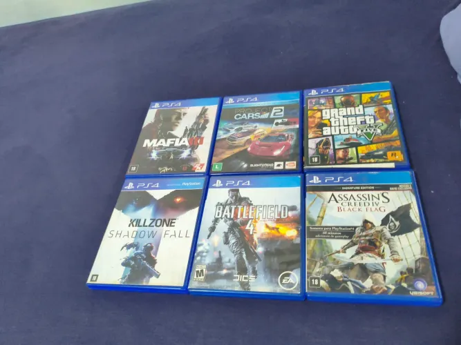 Jogos de PS4, "pode comprar separado" valor negociável.