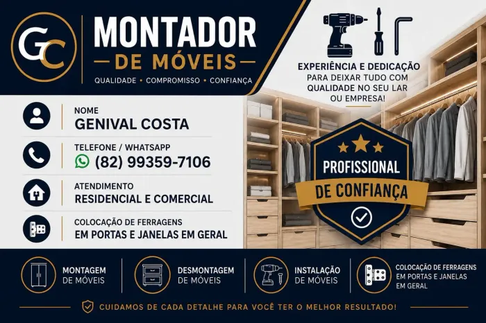 Genival montador de móveis