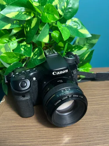 Kit Canon 70D + 3 Lentes (Em até 12x)
