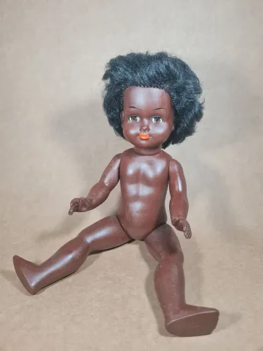 Boneca Alemã Negra Vintage anos 60