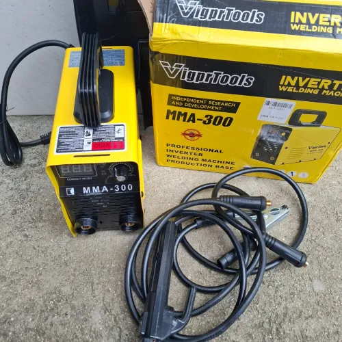 MÁQUINA DE SOLDA 300 AMPERES POTENTE NOVA COMPLETA