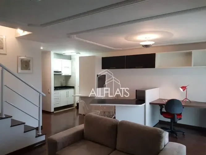 Cobertura com 1 quarto à venda, 82 m² - Jardins - São Paulo/SP