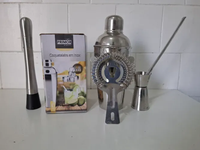 Coqueteleira Primor 500 ml Luxo