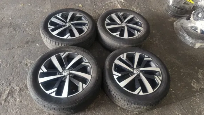 Jogo de roda aro 16 furação 5x100 original Volkswagen para Polo e Virtus