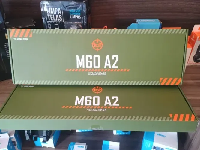 Teclado Gamer TGT M60 A2, Rainbow, ABNT2, Preto, TGT-M60A2-RBW01