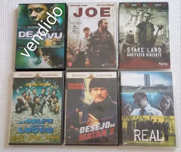 Coleção de 7 DVDs - Filmes Premiados