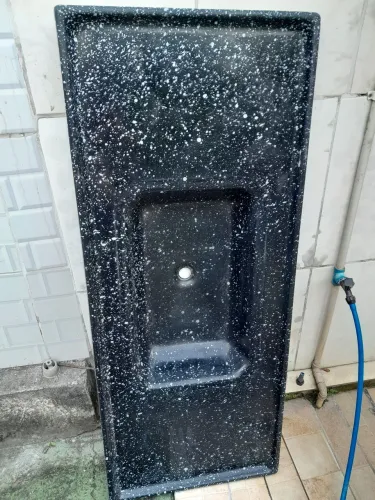 Pia para cozinha em granito sintético, 1.20 cm