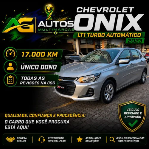 Chevrolet Onix Hatch LT 1.0 12V TB Flex Aut. 4P 2023