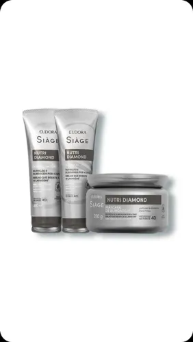 Shampoo condicionador e máscara Siàge
