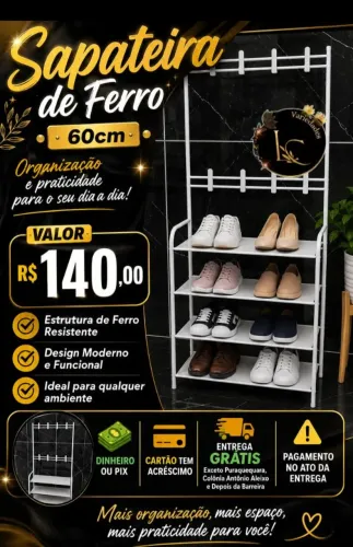 SAPATEIRA DE FERRO 60CM 