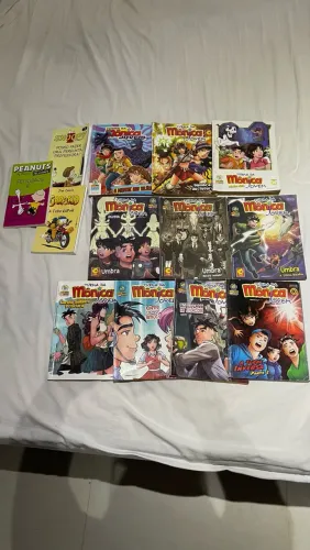 Lote 13 Gibis e Livros - Turma da Mônica Jovem + Trilogia Umbra