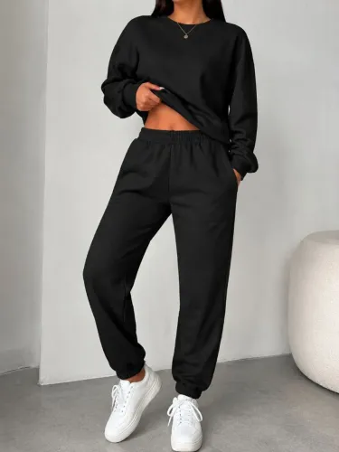 (NOVO) Conjunto Moletom Forrado Shein G