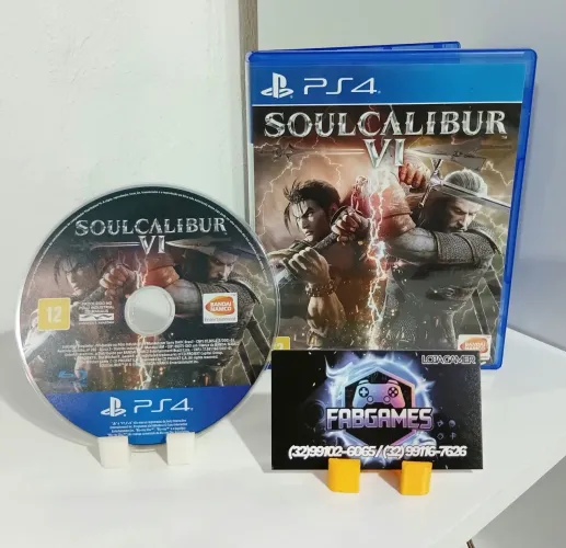 Jogo PS4 Soulcalibur VI. Aqui na LOJA FABGAMES