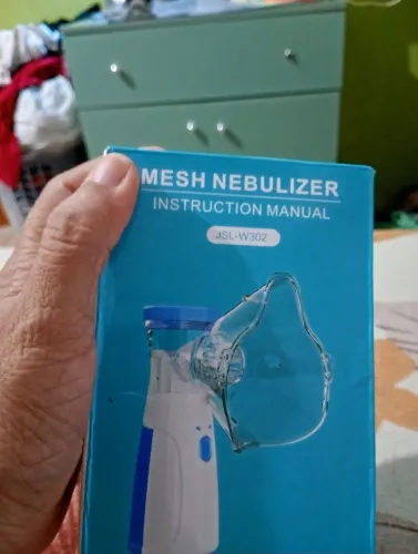 Vendo inalador pequeno novo de pilha e cabo usb