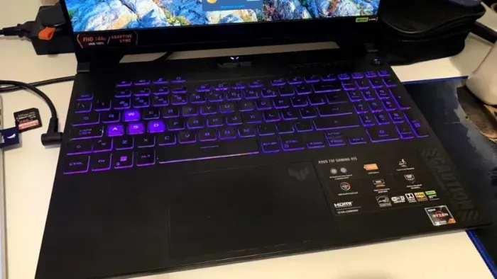 Asus TUF Gaming A15 RTX 4060 40GB RAM 1,3TB SSD
