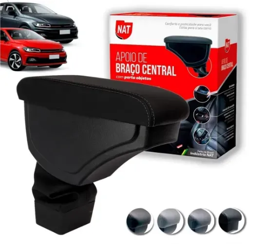 Suporte central console apoio de braço do polo virtus 18/21