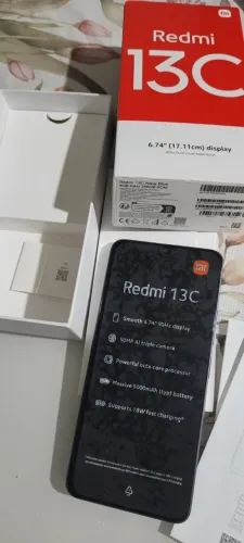 CELULAR NOVO COM NOTA FISCAL SMARTPHONE XIAOMI REDMI 13C 256GB 