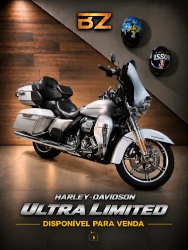 HARLEY-DAVIDSON ULTRA LIMITED - Baixo Km - Impecável