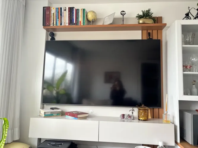 Smart TV 4K LG QNED 65? Polegadas Processador AI A7 Gen 8, Super Upscaling