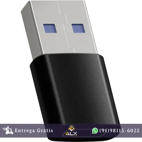 Adaptador Usb-c (femea) para Usb-a (macho) 3.0 Fortrek Uc2a *ENTREGA GRÁTIS*