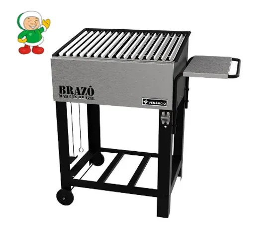 6330 - CHURRASQUEIRA PARRILLA BRAZO CARVAO/LENHA / MARCA: VENÂNCIO