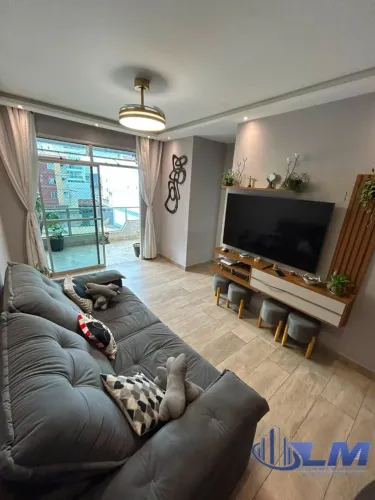 Cobertura Duplex de Luxo na Praia do Morro - 5 Quartos, 1 Suite, 3 Salas e Varanda a 150m 