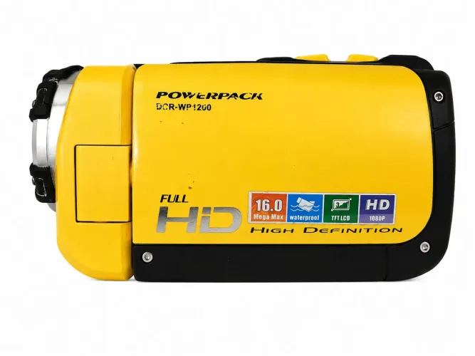 Filmadora e Câmera Digital Powerpack DCR-WP1200 Full HD 1080p + 3 Baterias