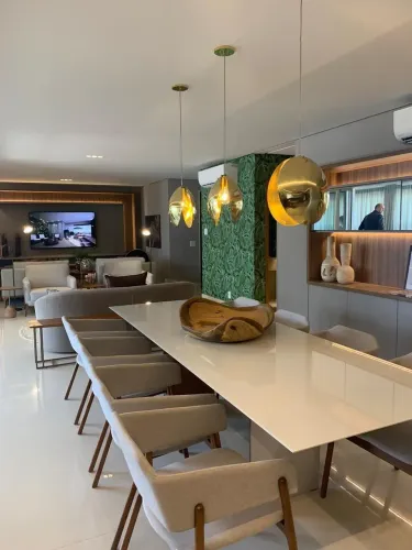 Apt de 283 m2 no bairro Setor Marista com 4 suítes, Vista Pq Areiao, Sol da Manha